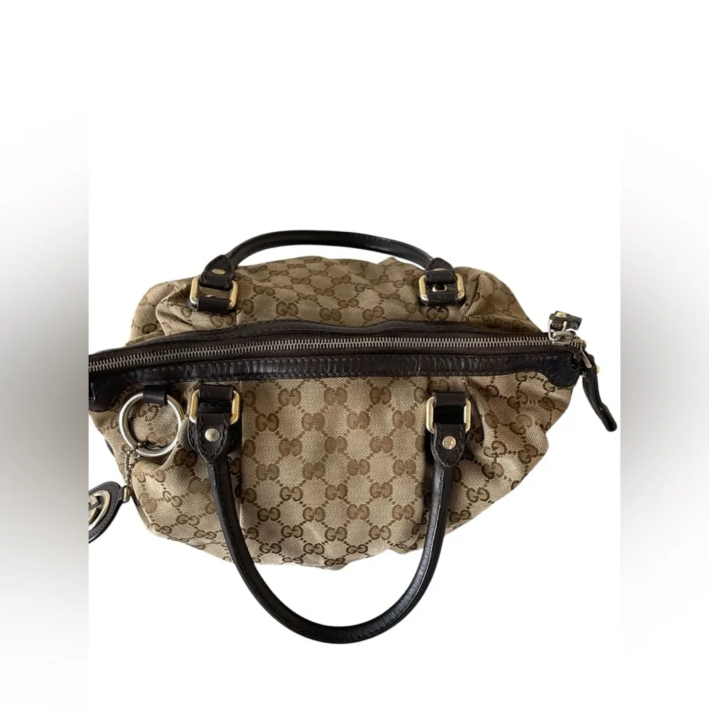 Gucci GG Canvas Sukey Tote/Shoulder Bag - Picture 9 of 14
